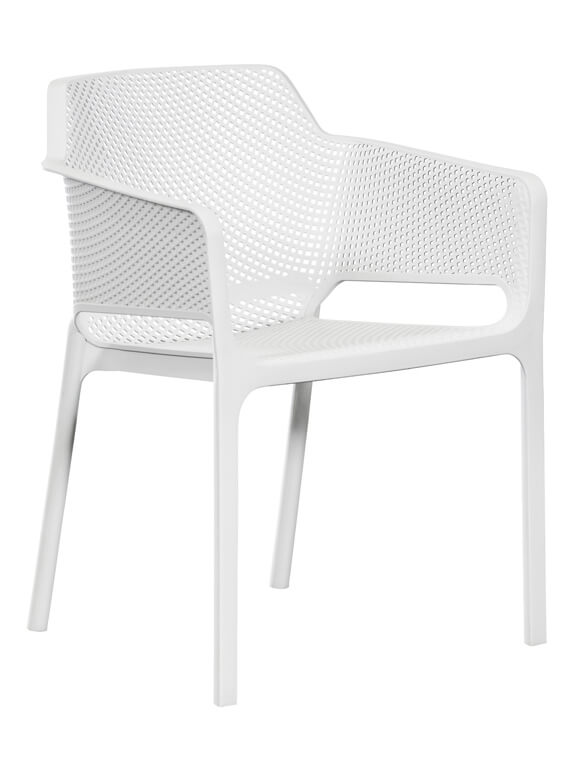 Paris White Chair Segals Outdoor, White Outdoor Chair