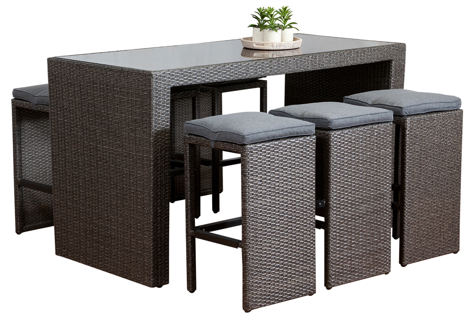 Pacific Bar Set Segals Outdoor Furniture, Outdoor Furniture Bar Table