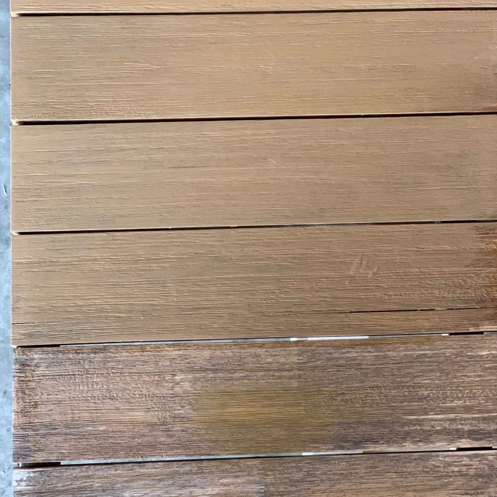 paint ratios and damaged timber