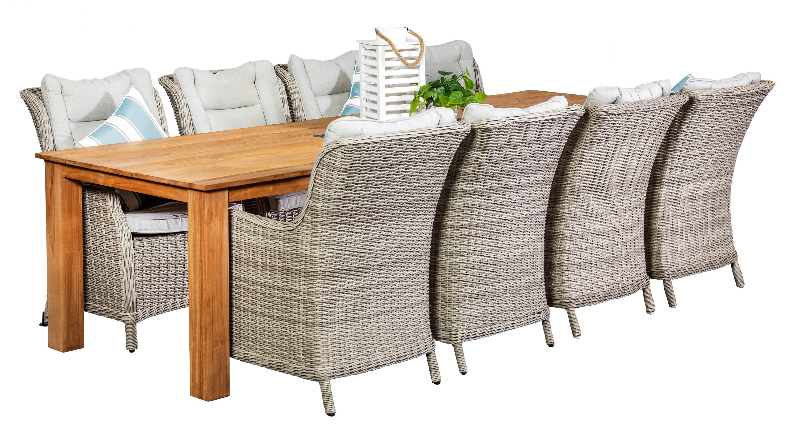 3m teak shop outdoor table