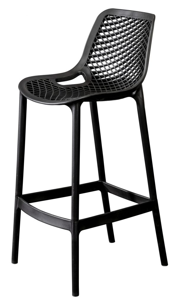 Isla Bar Stool Black