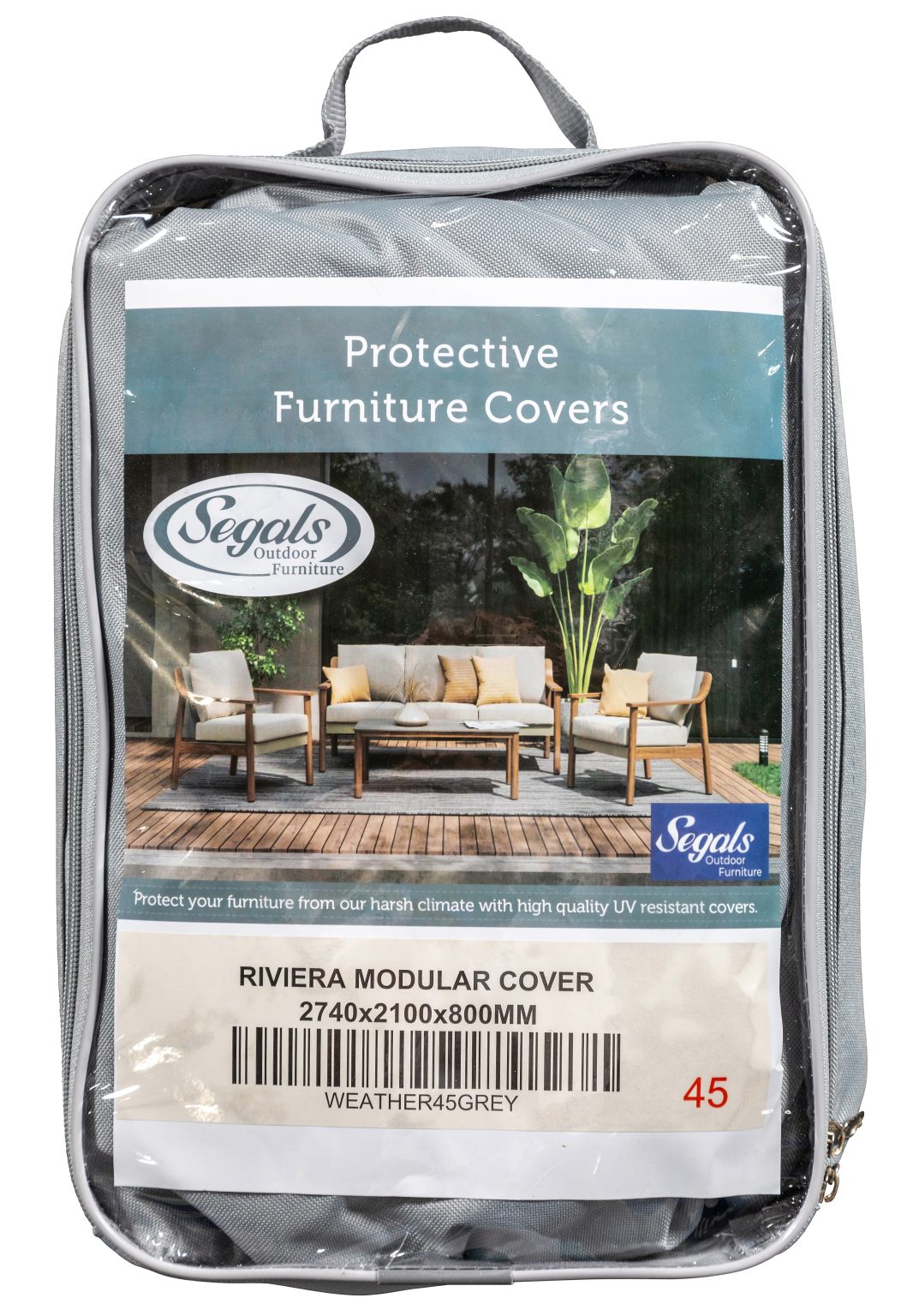 Weather Cover 8 Grey Segals Outdoor Furniture