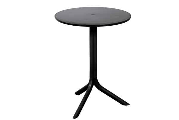 Lyon 60cm Round Table Black