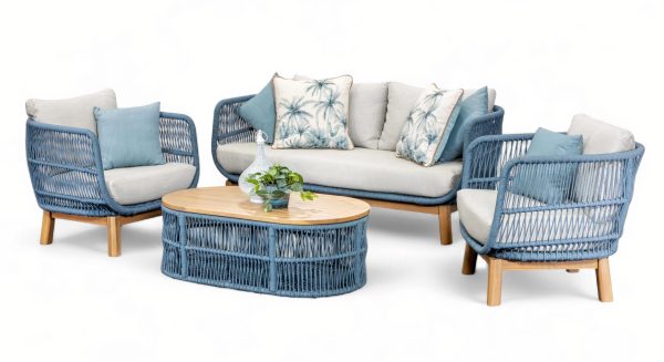 Sydney Sofa Set Blue
