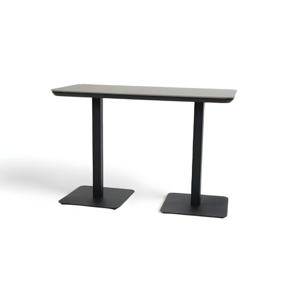 Argos 1.6m Bar Table Black