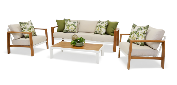 Maui Sofa Set Weatherwood