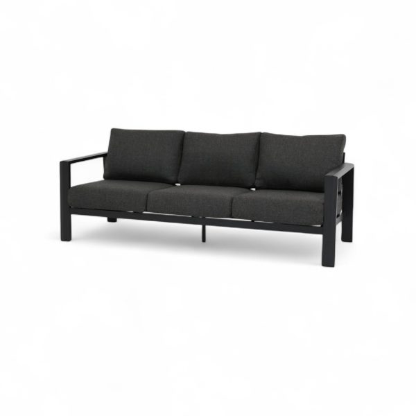Maui Triple Sofa Black