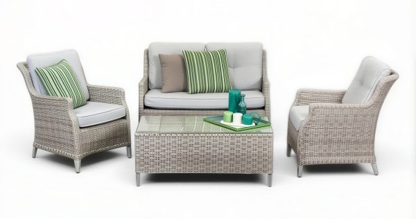 Bianco 2 Seat Sofa Set