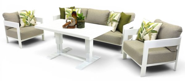 Bayside Sofa Small Pop-Up Set White