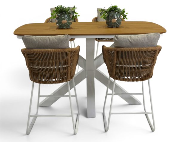 Spritz Bar Table & 4 Spritz Bar Stools